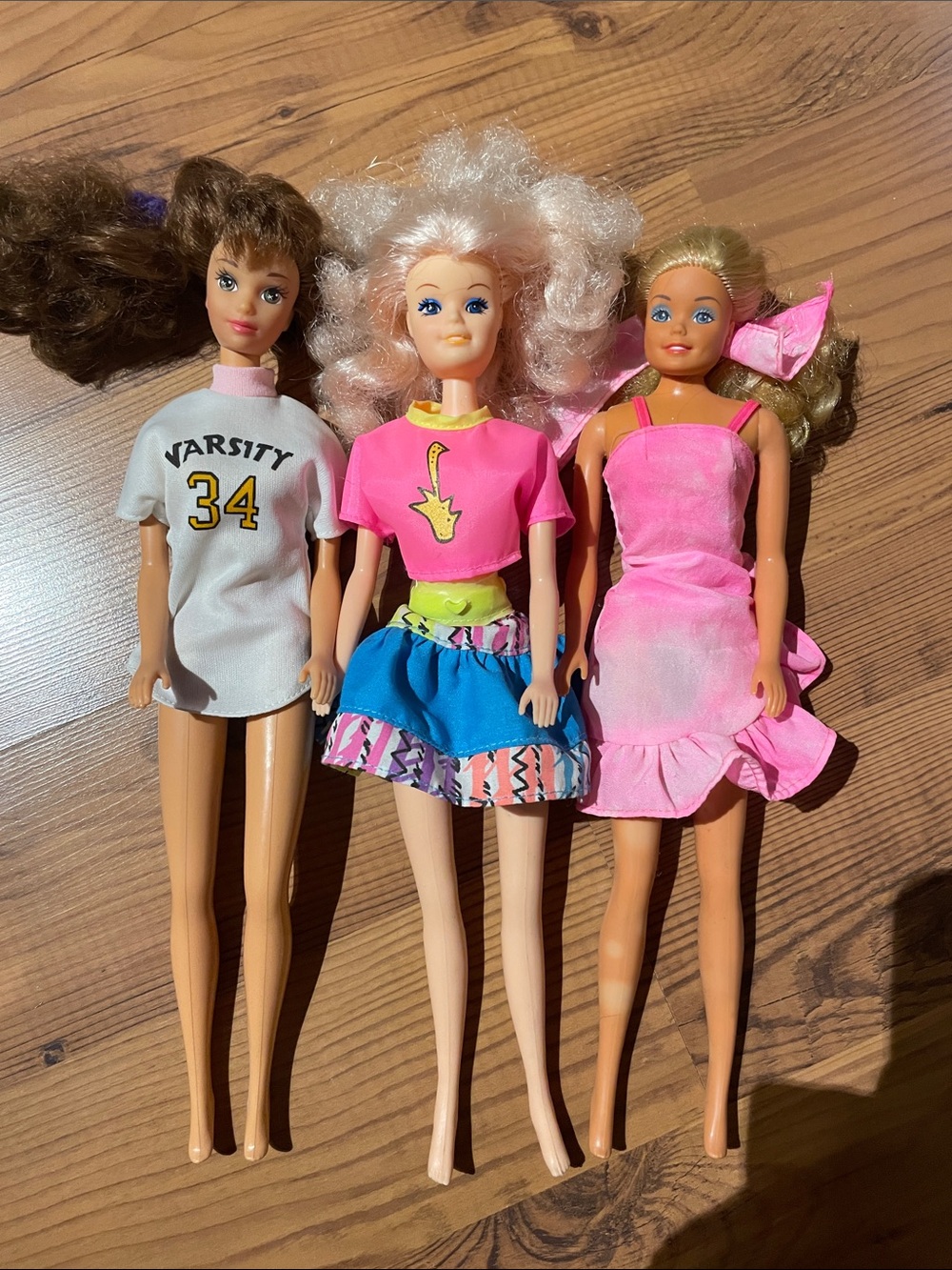 Vintage Mixed Fashion Barbie Dolls